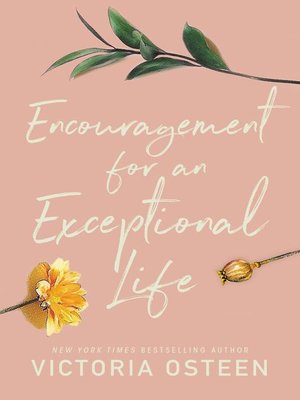 cover image of Encouragement for an Exceptional Life